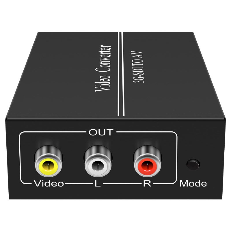 Wiistar 3G SDI to AV Converter BNC to RCA Audio Scaler with SDI Signal Loopout Support Convert HD-SDI,3G-SDI Signal for TV - Image 3